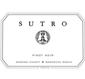 Sutro - Pinot Noir label