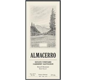 Almacerro Cabernet Sauvignon Estate label
