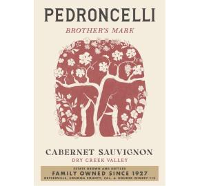 Pedroncelli - Cabernet Sauvignon - Brother's Mark label