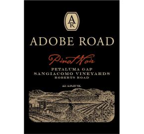 Adobe Road - Pinot Noir label