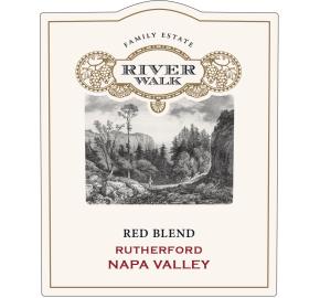 River Walk - Rutherford Red Blend label