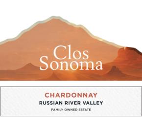 Clos Sonoma - Chardonnay Russian River Valley label
