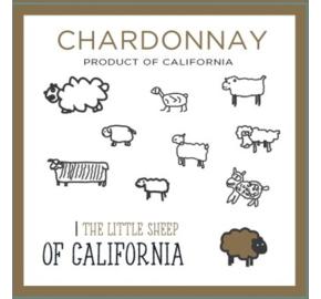 The Little Sheep of California - Chardonnay label