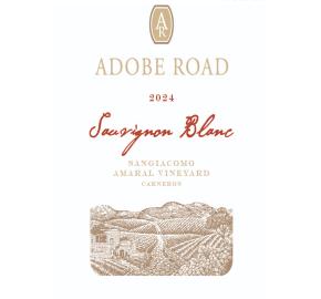 Adobe Road - Sauvignon Blanc - Amaral Vineyard label