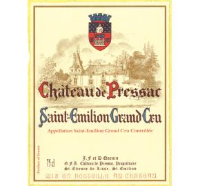 Chateau De Pressac label