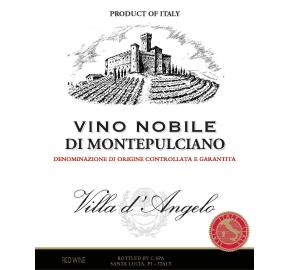 Villa d'Angelo - Vino Nobile Di Montepulciano label
