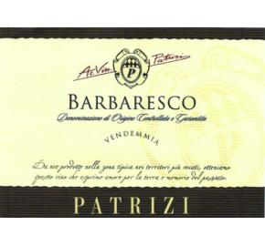 Patrizi - Barbaresco label