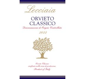 La Lecciaia - Orvieto Classico label