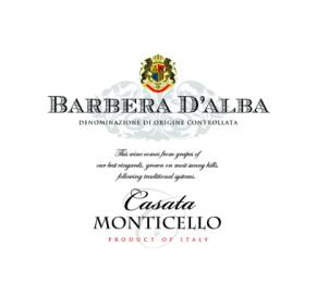Casata Monticello - Barbera D'Alba label