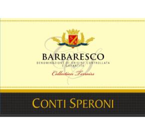 Conti Speroni - Barbaresco label