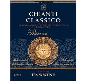 Marchesi Fassini - Chianti Classico Riserva label