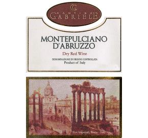 Cantina Gabriele - Montepulciano D'Abruzzo label