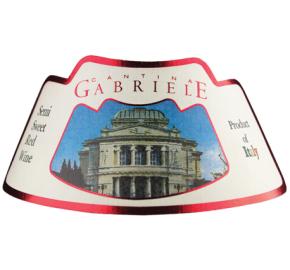 Cantina Gabriele - Red Italian Basket - Semi-Sweet label