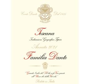 Familia Dante - Super Toscana label