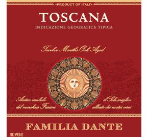 Familia Dante - Super Toscana label