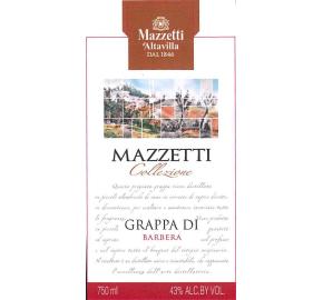 Mazzetti d'Altavilla - Grappa di Barbera label