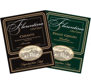 Florentina - Gift Set - 1bt Pinot Grigio & 1bt Chianti per Gift Set label