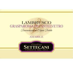 Cantina Settecani - Lambrusco Grasparossa Di Castelvetro label