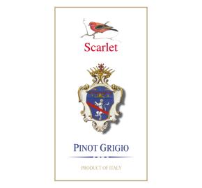 Scarlet - Pinot Grigio label