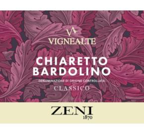 Zeni - Bardolino Chiaretto Classico Vigne Alte Rose label