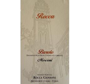 Rocca Giovanni - Mosconi Barolo label