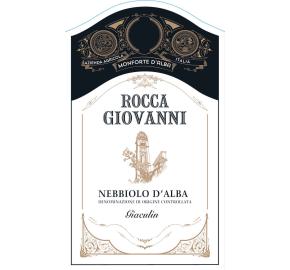 Rocca Giovanni - Giaculin Nebbiolo d'Alba label