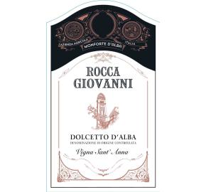 Rocca Giovanni - Vigna Sant' Anna Dolcetto label