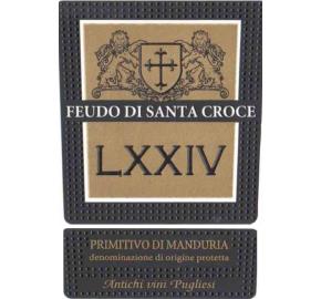 Feudo Croce - Imperio LXXIV - Primitivo di Manduria label