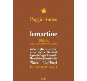 Poggio Antico - Lemartine label