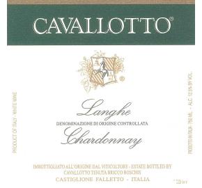 Cavallotto - Chardonnay label