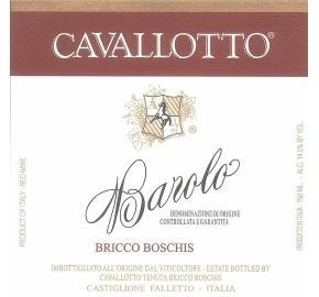 Cavallotto - Barolo Bricco Boschis label