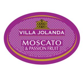 Villa Jolanda - Moscato and Passion Fruit label