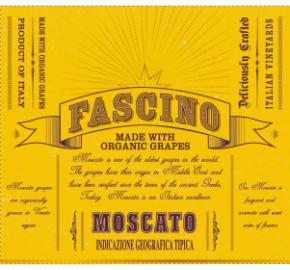 Fascino - Moscato Organic label