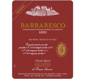 Bruno Giacosa - Barbaresco Asili Riserva label