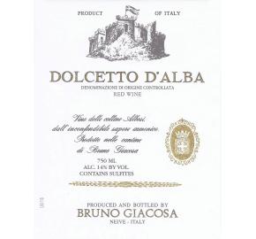 Bruno Giacosa - Dolcetto D'Alba label