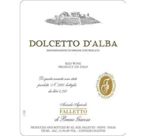 Bruno Giacosa - Dolcetto D'Alba Falletto label