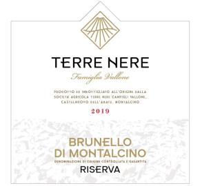 Terre Nere - Brunello di Montalcino Riserva - Campigli Vallone label