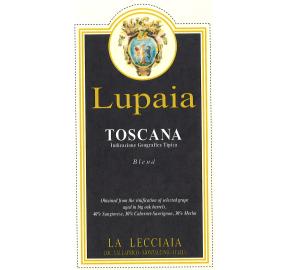 La Lecciaia - Lupaia Toscana Blend label