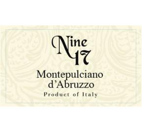 Nine 17 - Montepulciano d'Abruzzo label