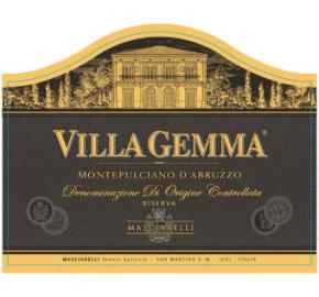 Masciarelli - Villa Gemma - Montepulciano d' Abruzzo Riserva label