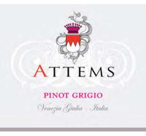 Attems - Pinot Grigio label