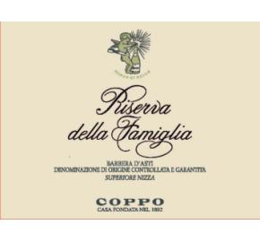 Coppo - Riserva della Famiglia Barbera d'Asti label