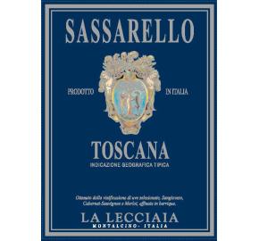 La Lecciaia - Sassarello label