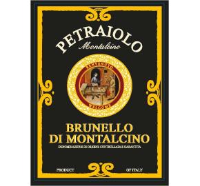 Petraiolo - Brunello di Montalcino label