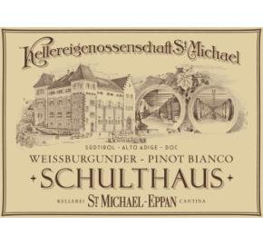 St. Michael-Eppan - Schulthauser - Pinot Bianco label