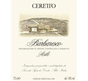 Ceretto - Barbaresco - Asili label