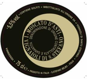 Ceretto - Santo Stefano Belbo label