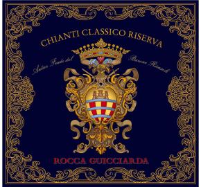 Barone Ricasoli - Rocca Guicciarda - Chianti Classico Riserva label