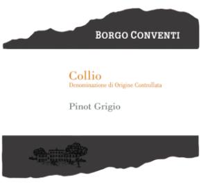 Borgo Conventi - Pinot Grigio label