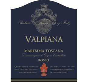 Valpiana - Maremma Toscana label